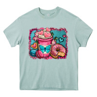 Arona valentines day coffee cup and sweets Heavy Core Tee - OliviaCreatesArt