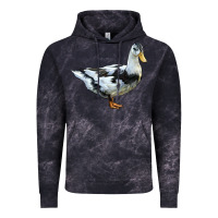 Cloud Black Ancona Duck Vintage Hoodie - LillyAllenDesigns