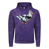 Cloud Purple Ancona Duck Vintage Hoodie - LillyAllenDesigns