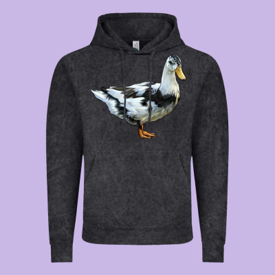Ancona Duck Vintage Hoodie Designed By Lillyallendesigns