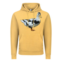 Vintage Mustard Ancona Duck Vintage Hoodie - LillyAllenDesigns