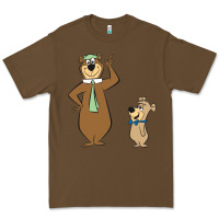 Cacao Yogi Bear Premium Tee - linhVisuals