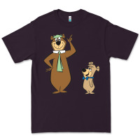 Plum Yogi Bear Premium Tee - linhVisuals