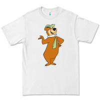 White Yogi Bear Premium Tee - linhVisuals