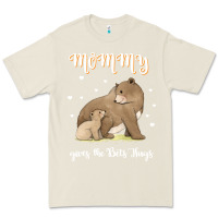 Bone best mom hugs mama bear cute mother's day Premium Tee - linhVisuals