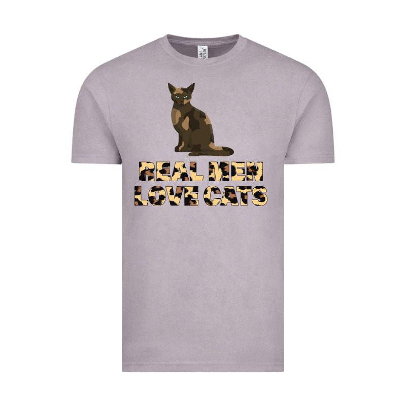 Real Men Love Cats Vintage Tee by Bettercallsaul | Teevron