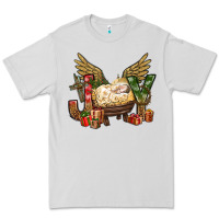 Dove Grey joy christmas with baby jesus bbs Premium Tee - BundleAndBundleShop