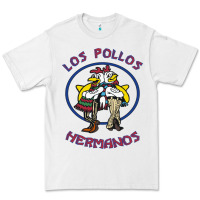 White Los Pollos de Hermanos Premium Tee - linhVisuals