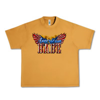 Peanut Butter American Babe With Sunflowers Urban Heavy Tee - LillyAllenDesigns