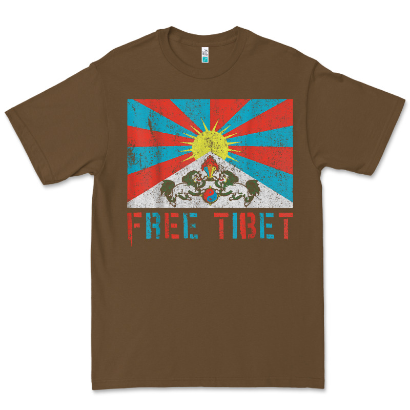 Free Tibet Premium Tee by linhVisuals | Teevron
