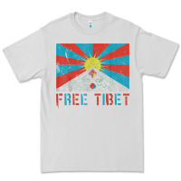 Dove Grey free tibet Premium Tee - linhVisuals