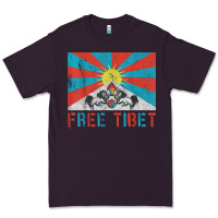 Plum free tibet Premium Tee - linhVisuals