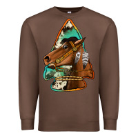 Chestnut horse arrowhead Premium Sweatshirt - Jasminsmagicworld