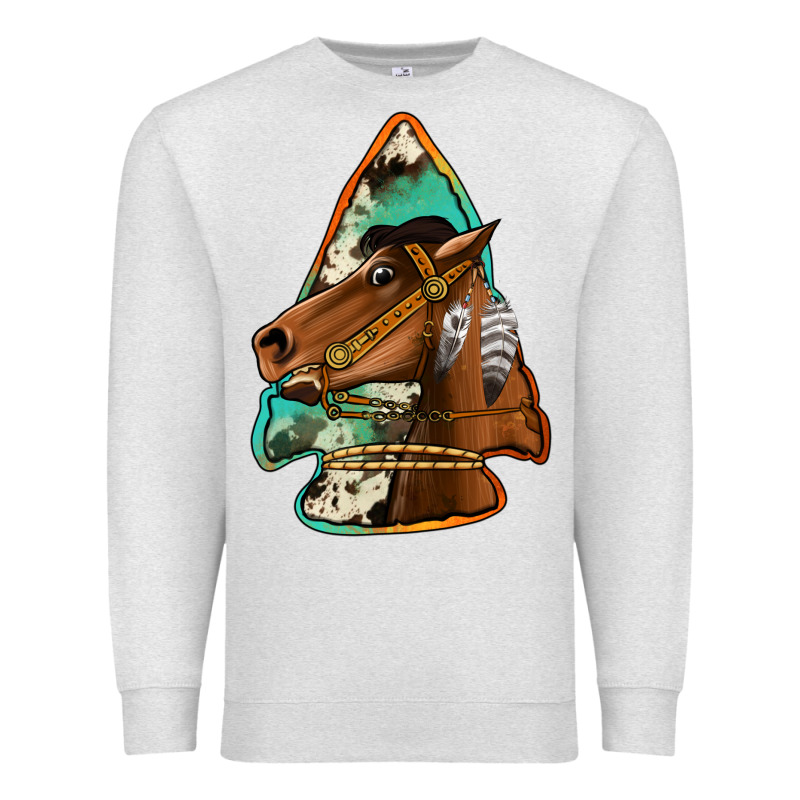 Horse Arrowhead Premium Sweatshirt by Jasminsmagicworld | Teevron