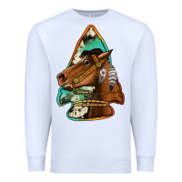 White horse arrowhead Premium Sweatshirt - Jasminsmagicworld