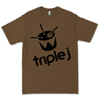 Cacao triple j Premium Tee - linhVisuals