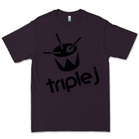 Plum triple j Premium Tee - linhVisuals