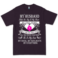 My Husband Holds The Key To My Heart Premium Tee | Teevron