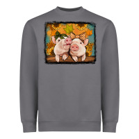 Storm fall pigs Heavyweight Sweatshirt - Jasminsmagicworld