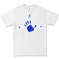White see something say something child abuse awareness ribbon Premium Tee - linhVisuals
