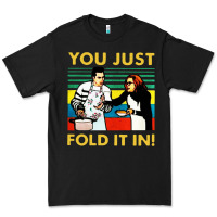 Black you just fold it in vintage retro Premium Tee - linhVisuals