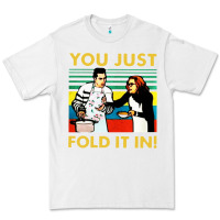 White you just fold it in vintage retro Premium Tee - linhVisuals
