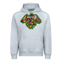 Heather Grey christmas western thunderbird Urban Hoodie - RanaPortraitStore