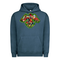 Pigment Midnight Navy christmas western thunderbird Urban Hoodie - RanaPortraitStore