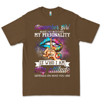 Cacao november girl make no mistake my personality funny Premium Tee - linhVisuals