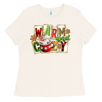 Bone warm and cozy hot cocoa Ladies Tee - FaDigitalArtStudio