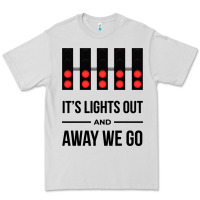 Dove Grey it's lights out and away we go Premium Tee - linhVisuals