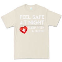 Bone feel safe at night sleep with a nurse tshirt Premium Tee - linhVisuals
