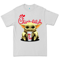 Dove Grey baby yoda hold Premium Tee - linhVisuals