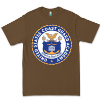 Cacao United States Coast Guard Academy Premium Tee - linhVisuals