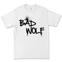 White bad wolf racerback Premium Tee - linhVisuals