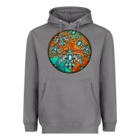 Storm western pattern circle Heavyweight Hoodie - Jasminsmagicworld