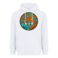 White western pattern circle Heavyweight Hoodie - Jasminsmagicworld