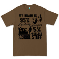 Cacao my brain is broadway show lyrics Premium Tee - linhVisuals