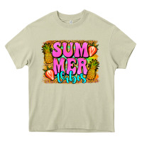 Mossy summer vibes leopard background Heavy Core Tee - Jasminsmagicworld