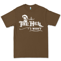 Cacao the hell i won't cowgirl western Premium Tee - linhVisuals