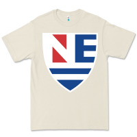 Bone new england college shield vectorized Premium Tee - linhVisuals