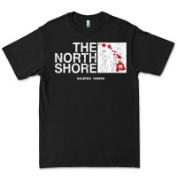 Black hawaii islands north shore haleiwa vintage style t shirt Premium Tee - linhVisuals