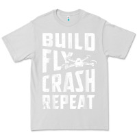 Dove Grey drone tshirt shirts for multicopter boy men kids fpv pilot t shirt Premium Tee - linhVisuals