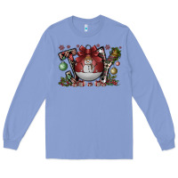 Colony Blue joy Long Sleeve Tee - CowhideDigitalArt