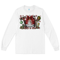 White joy Long Sleeve Tee - CowhideDigitalArt
