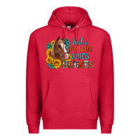 Cardinal just a girl who loves horses Premium Hoodie - Artiststas