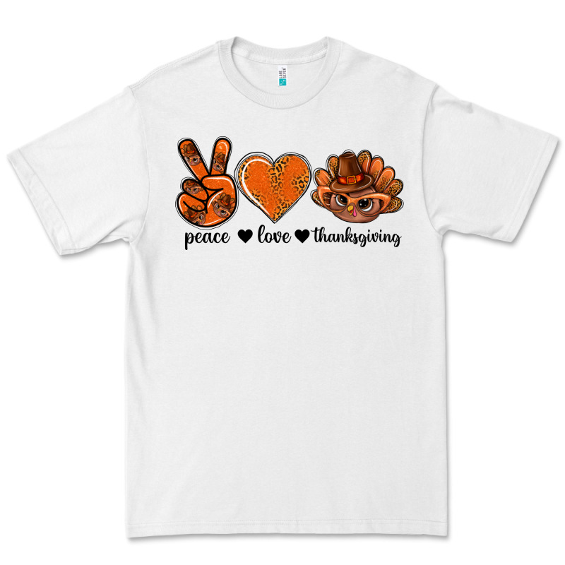 Peace Love Thanksgiving Bbs Premium Tee by BundleAndBundleShop | Teevron