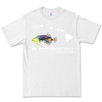 White humuhumunukunukuapua'a hawaii state fish t shirt Premium Tee - linhVisuals