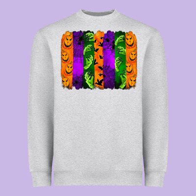 Halloween Brushstroke Heavyweight Sweatshirt Designed By Jasminsmagicworld