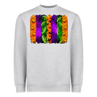 Heather Grey halloween brushstroke Heavyweight Sweatshirt - Jasminsmagicworld